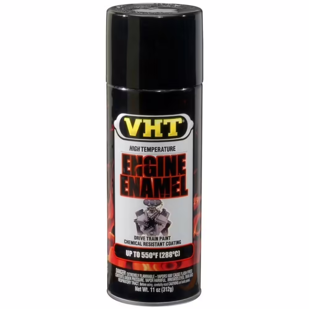 VHT SP124 Gloss Black Engine Enamel Spray Paint