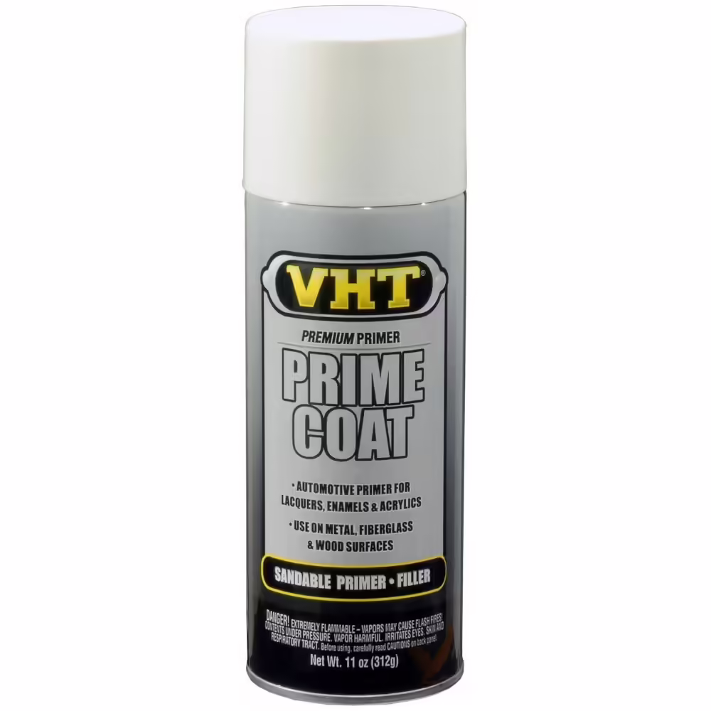 VHT SP301 White Prime Coat For Enamel, Acrylic Or Synthetic Lacquer