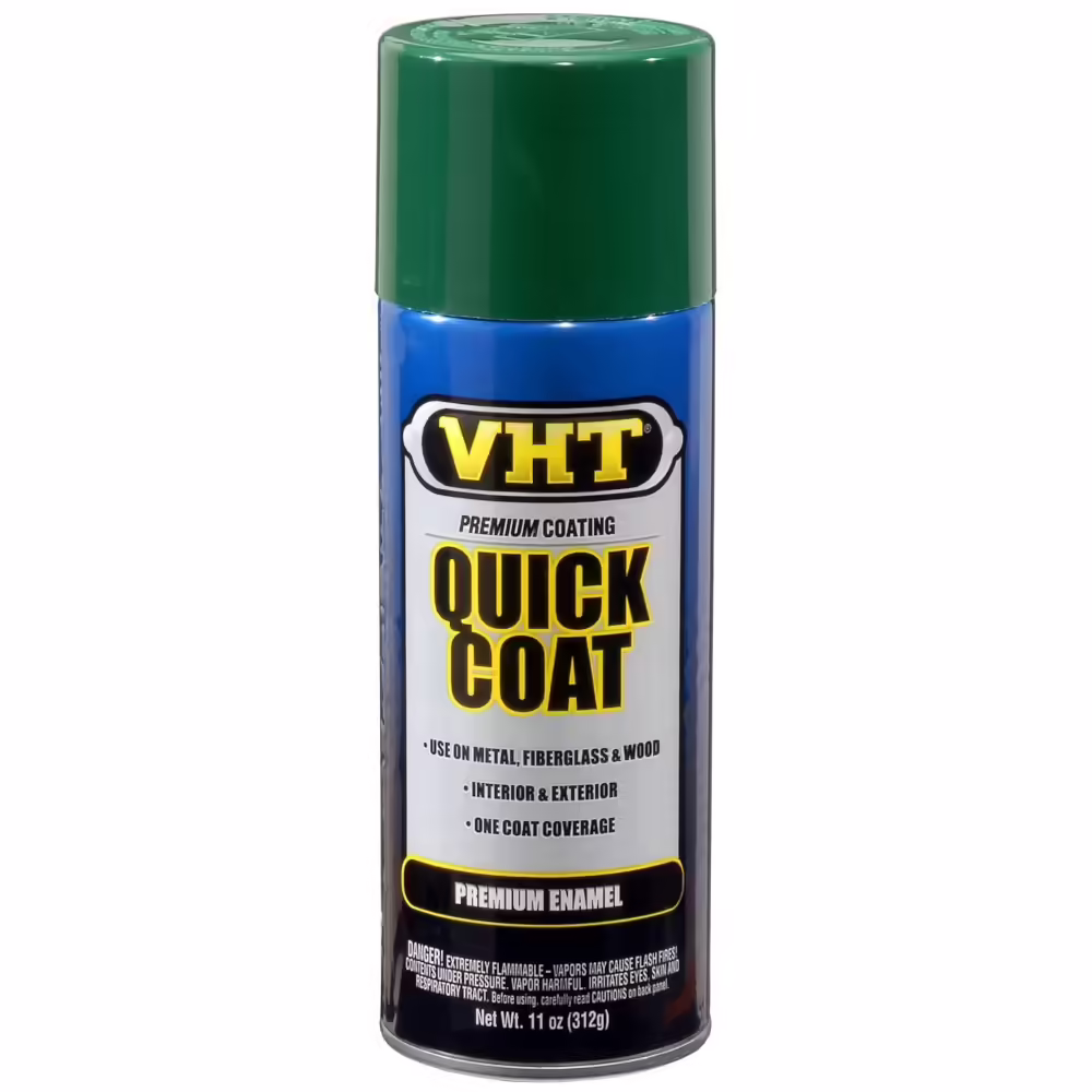VHT SP512 Forest Green Quick Coat Enamel Spray Paint