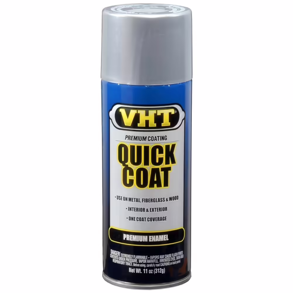 VHT SP525 Silver Chrome Quick Coat Acrylic Enamel Spray Paint