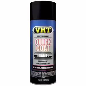 VHT SP527 Satin Black Quick Coat Enamel Spray Paint