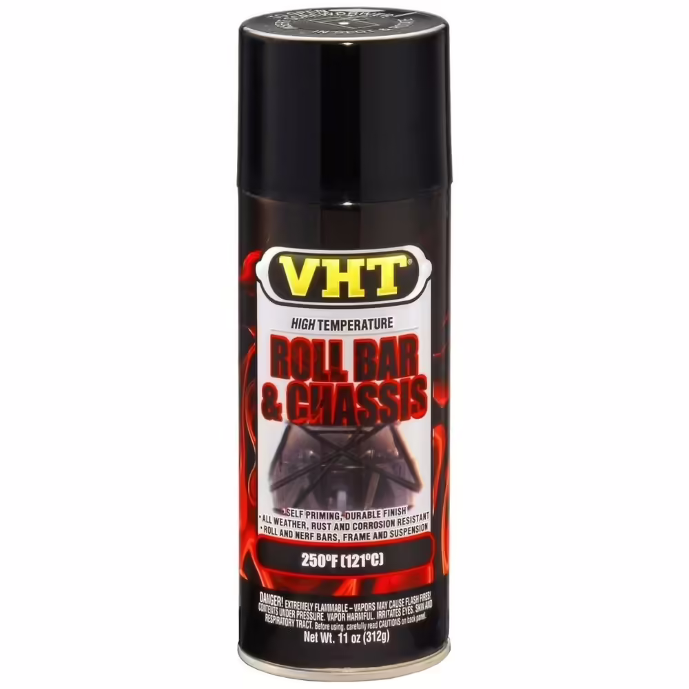 VHT SP670 Gloss Black Roll Bar & Chassis Spray Paint