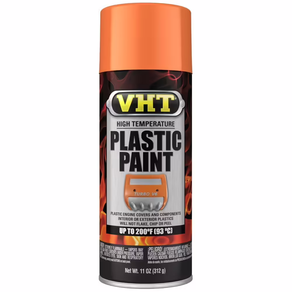 VHT SP823 Gloss Orange Plastic Spray Paint