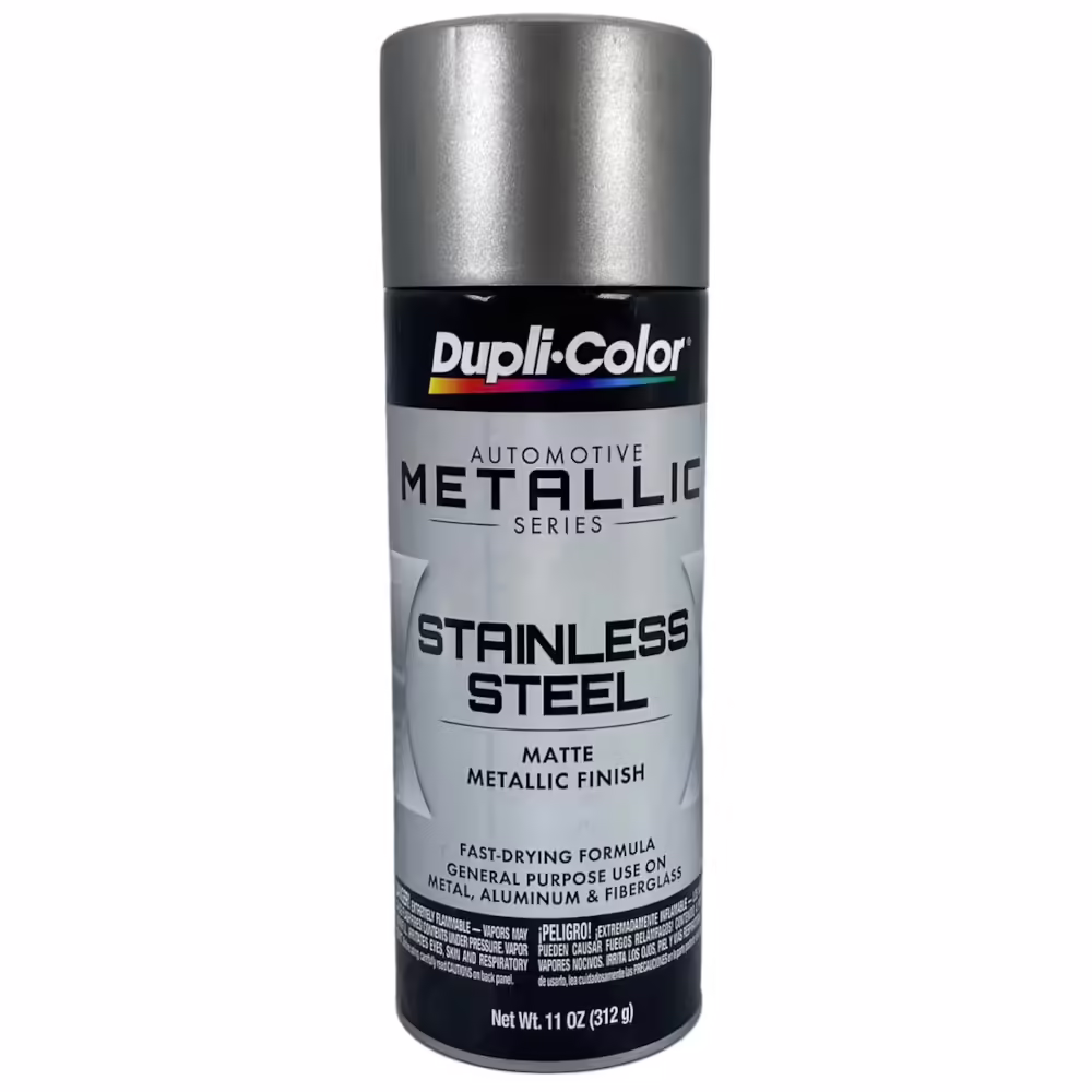 Dupli-Color SS100 Stainless Steel Matte Metallic Automotive Paint