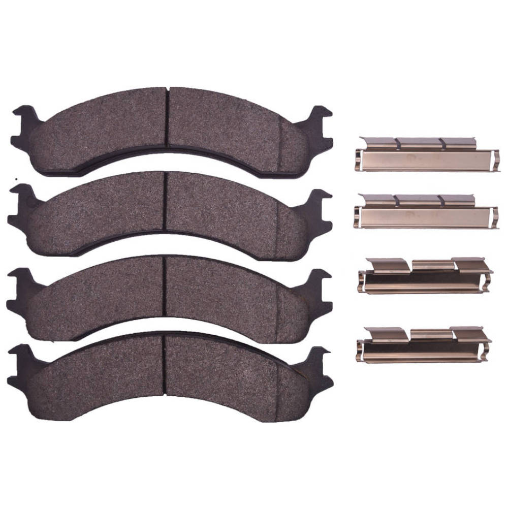 Front Semi-Metallic Brake Pads For 2000-2002 & Dodge Ram 2500