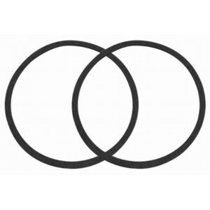 5-1/8" Air Cleaner Gaskets - Pack Of Two