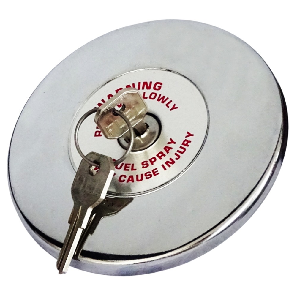 Stant Chrome Locking Fuel Tank Cap for Buick, Chevrolet, Chrysler, Dodge, Oldsmobile, Plymouth, Pontiac