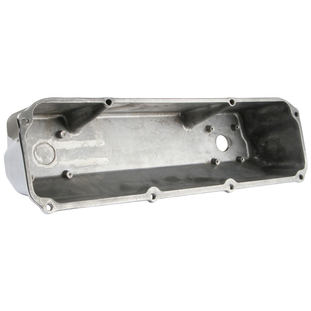 Mr Gasket 6890G Polished Cast Aluminium Tall Valve Covers - 1971-1982 Ford 351C / 351/400M - Image 2