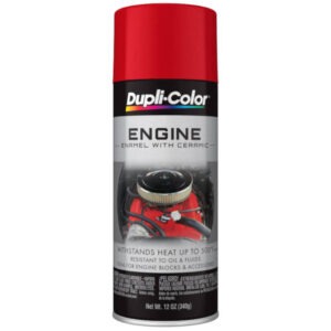 Dupli-Color DE1653 Red Engine Enamel with Ceramic