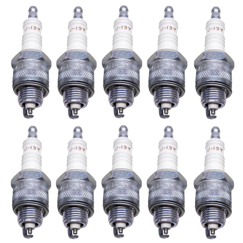 Box Of 10 Champion Vintage Classic Spark Plugs J13Y - In Original Packaging