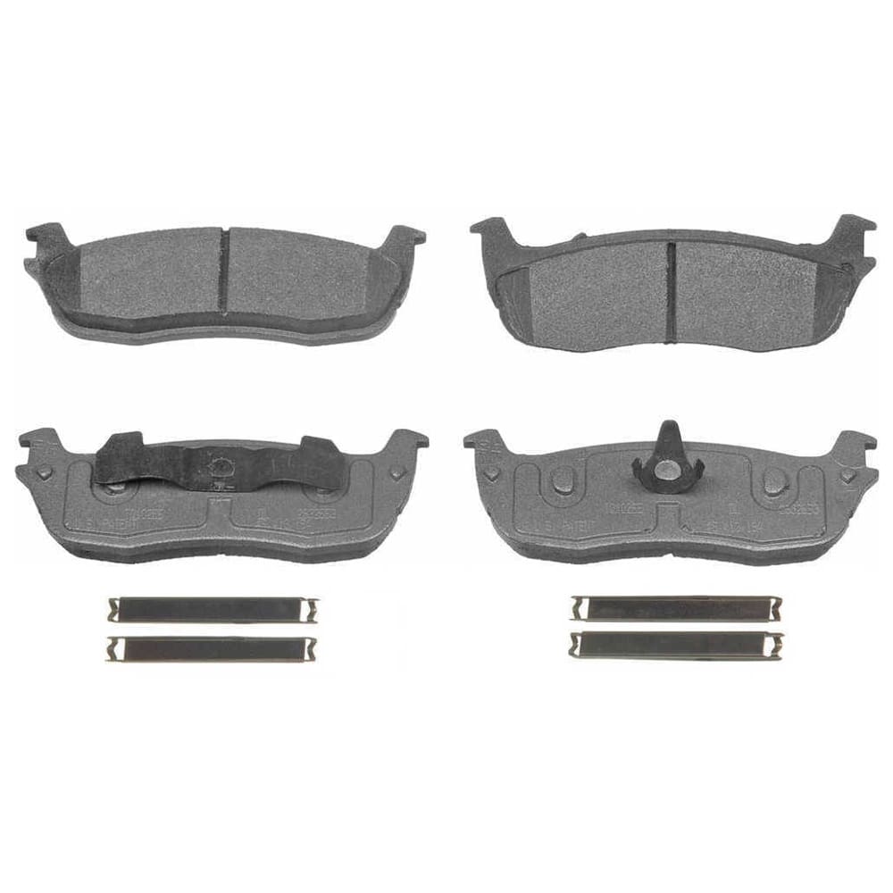 Rear Semi-Metallic Brake Pads For Ford Expedition, F150, F250, Lincoln Blackwood, Navigator, Town Car