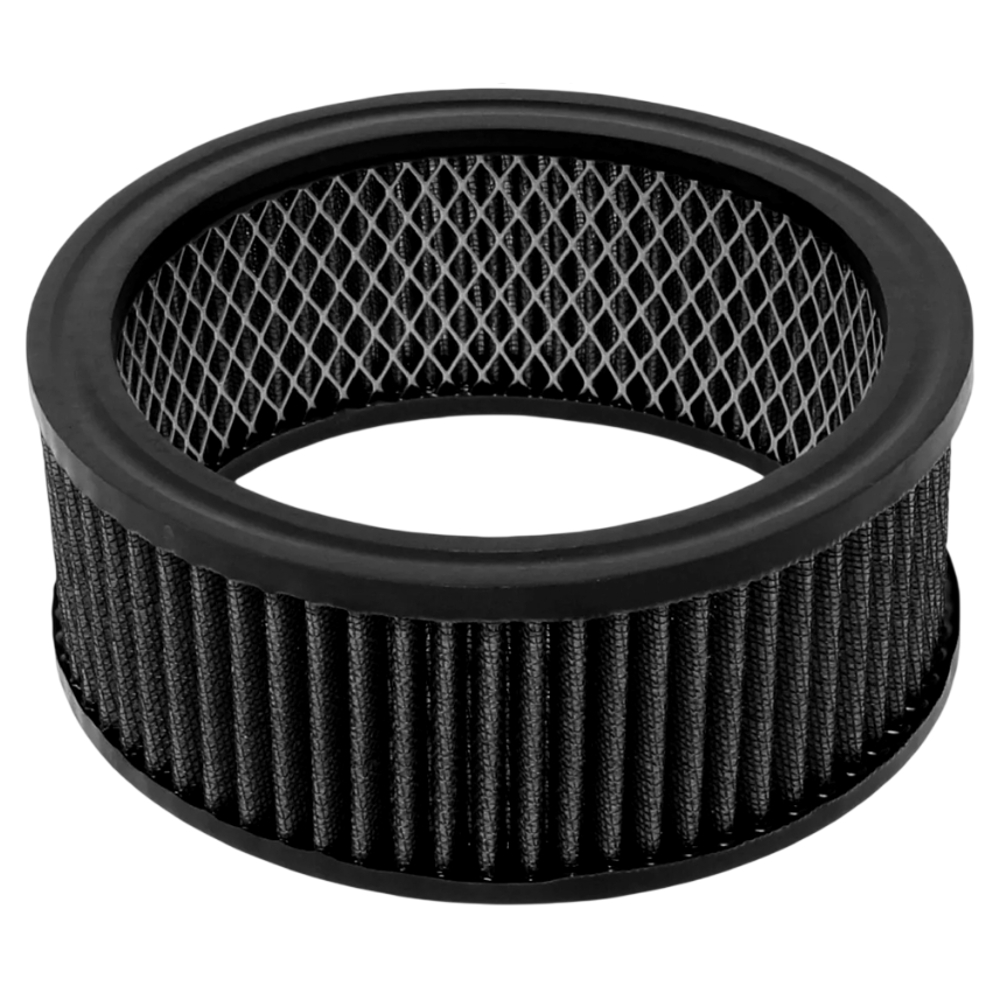 6-3/8" x 2-1/2" Black Washable Air Cleaner Filter Element